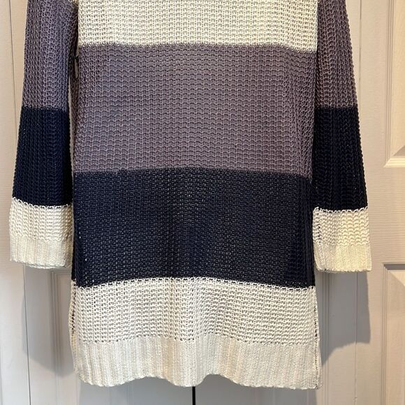Inc International Concepts Colour Block Loose Knit Cardigan Size Medium NWT - Picture 9 of 11
